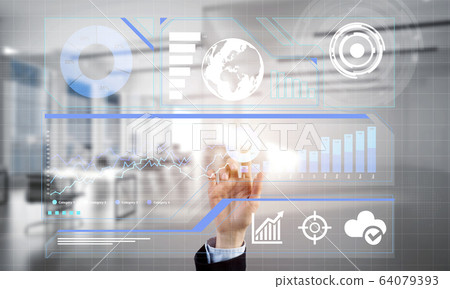 Concept of using modern technologies for business globalization and networking Concept of using modern technologies for business globalization and networking 64079393