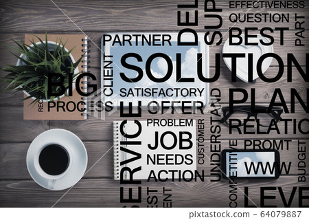 Modern workplace concept. Modern workplace concept. 64079887