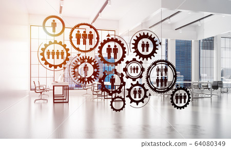 Networking and wireless connection as concept for effective modern business Networking and wireless connection as concept for effective modern business 64080349