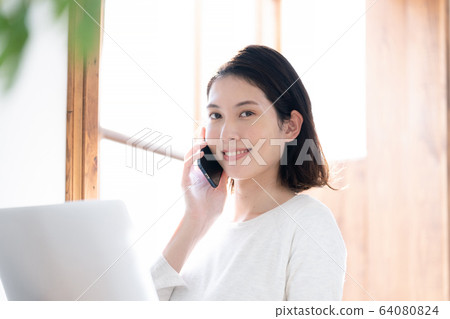 Female smartphone 64080824