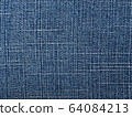 Denim blue jeans texture.-close up. Jeans texture background. 64084213
