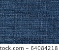 Denim blue jeans texture.-close up. Jeans texture background. 64084218