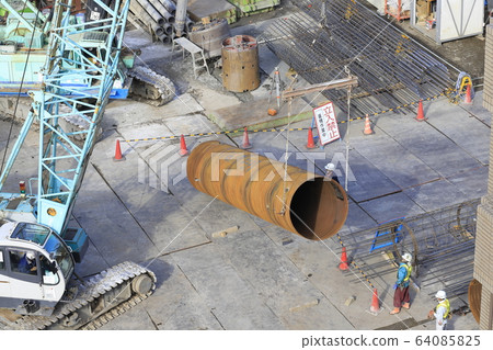 工地、基礎工程、導管及鋼筋連接工程 工地、基礎工程、導管及鋼筋連接工程 64085825