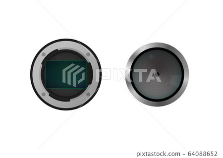 Image sensor and lens. Image sensor and lens. 64088652