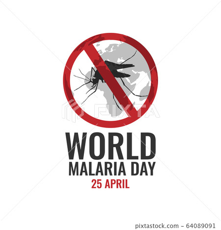World malaria day background vector - Stock Illustration [64089091] - PIXTA