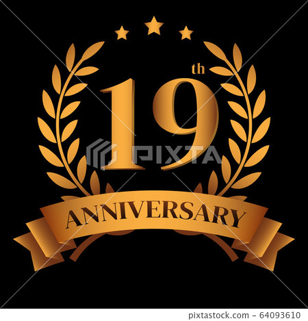 19th golden anniversary logo 19th golden anniversary logo 64093610