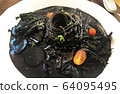 Squid ink pasta zoom 64095495