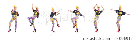 Girl preparing for summer vacation Girl preparing for summer vacation 64096913