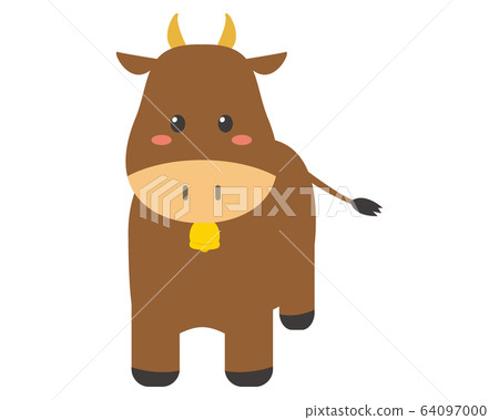 Cow illustration - Stock Illustration [64097000] - PIXTA