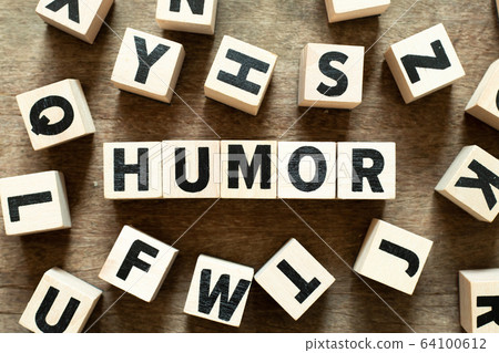 Letter block in word humor with another block Letter block in word humor with another block 64100612