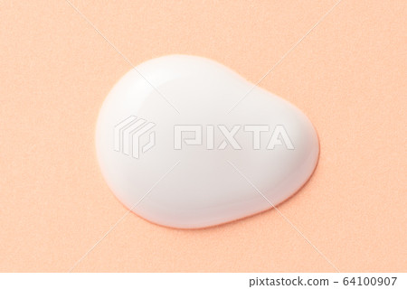 乳膠特寫鏡頭淡橙色背景 64100907