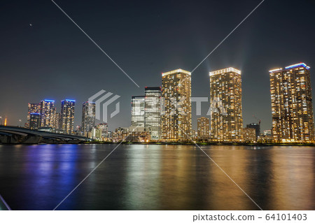 Harumi night view 64101403