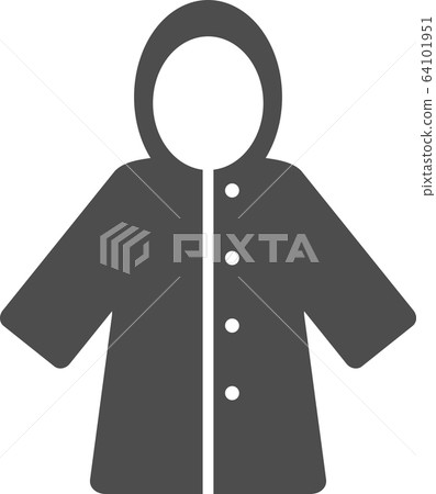 Raincoat winter clothes 64101951