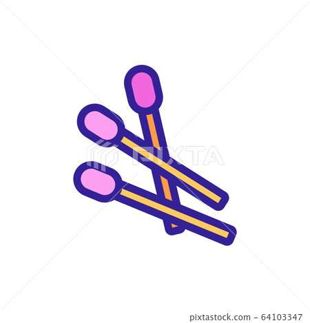matches for the fireplace icon vector outline illustration matches for the fireplace icon vector outline illustration 64103347