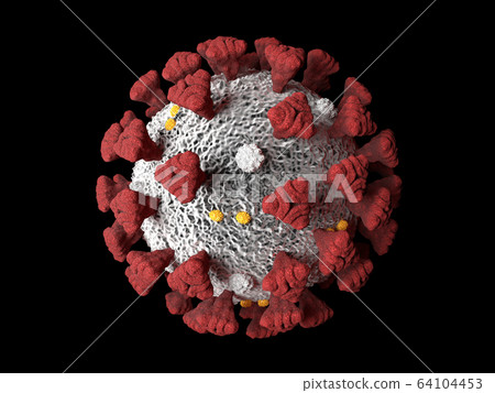 Covid-19 Coronavirus SARS-CoV-2 cell pandemic Covid-19 Coronavirus SARS-CoV-2 cell pandemic 64104453