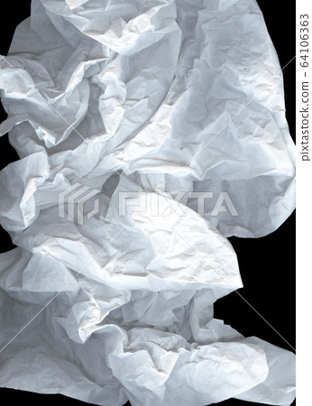 Large light elegant cloud of crumpled paper on a Large light elegant cloud of crumpled paper on a 64106363