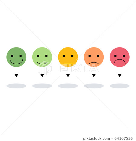 Feedback design concept and emotions vector illustration Feedback design concept and emotions vector illustration 64107536