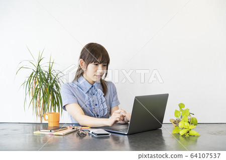 遠程工作 遠程工作 64107537