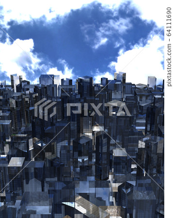 CG,3D,插圖,3D,矩形,建築物,公寓,辦公室,城市形象 CG,3D,插圖,3D,矩形,建築物,公寓,辦公室,城市形象 64111690