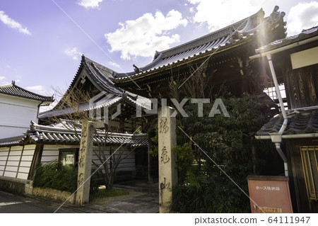 兵庫縣城城龍野小禪寺三門龍野市 64111947