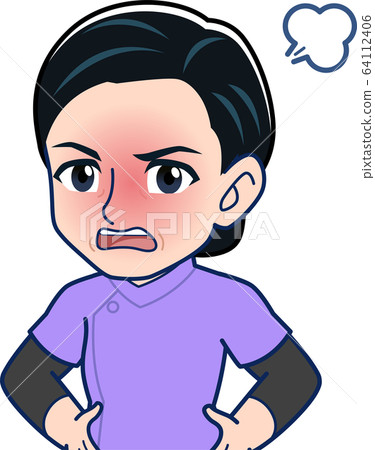 Skilled healthcare professional 64112406