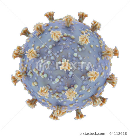 Coronavirus Covid-19 Structure Clipping Path Coronavirus Covid-19 Structure Clipping Path 64112618