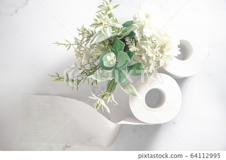 Toilet paper, toilet, paper, daily necessities, tissues 64112995
