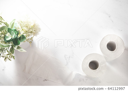 Toilet paper, toilet, paper, daily necessities, tissues Toilet paper, toilet, paper, daily necessities, tissues 64112997
