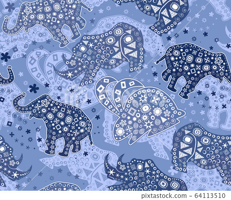 Fabric printing design Fabric printing design 64113510