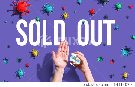 Sold out theme with hand sanitizer Sold out theme with hand sanitizer 64114079