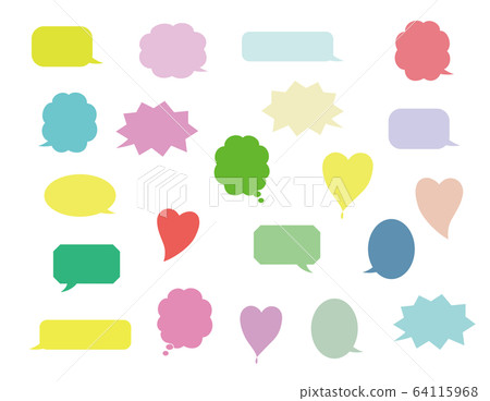 Various balloon sets colorful 64115968