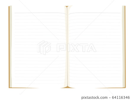 Notebook background illustration 64116346