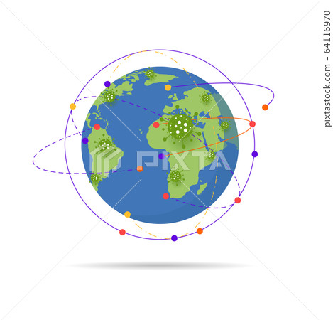 COVID-19 concept protect world 64116970