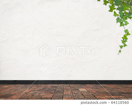 Background-brick-wall-ivy 64118560