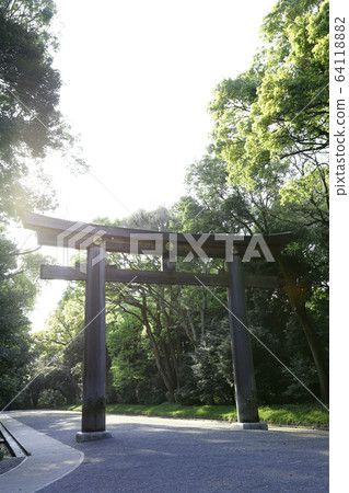 明治神宮,日本最好的背光Otorii 明治神宮,日本最好的背光Otorii 64118882