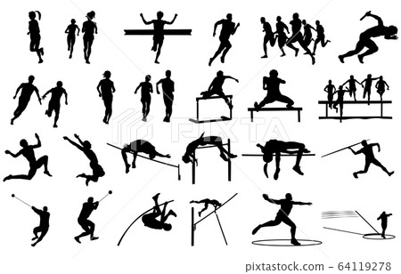 Sport Silhouette Stock Illustration