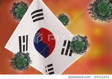 冠狀病毒圖像傳播到世界各國 64122412