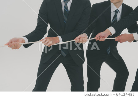 商務人士 商人 男性白領 64124485