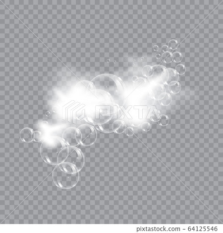 Bath Foam PNG Transparent Images Free Download, Vector Files