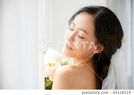 美麗的女人新娘新娘新娘禮服模特人圖材料 美麗的女人新娘新娘新娘禮服模特人圖材料 64126519