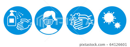 vector, vectors, hand-washing 64126601