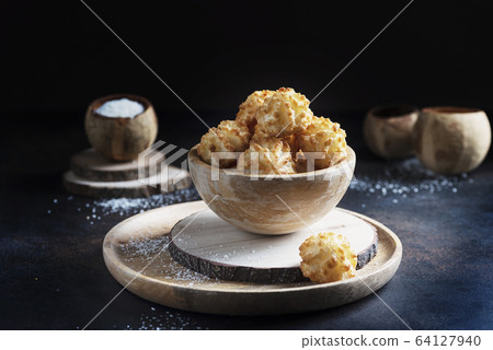 Traditional italian cookies with coconut Traditional italian cookies with coconut 64127940