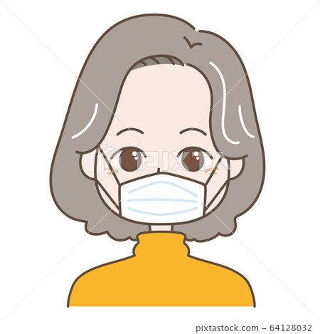 面具的中年女人 面具的中年女人 64128032