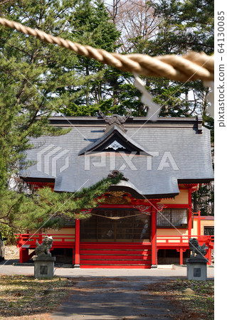 拍攝春天北海道瀨戶町北山市區玉川神社的照片 拍攝春天北海道瀨戶町北山市區玉川神社的照片 64130085