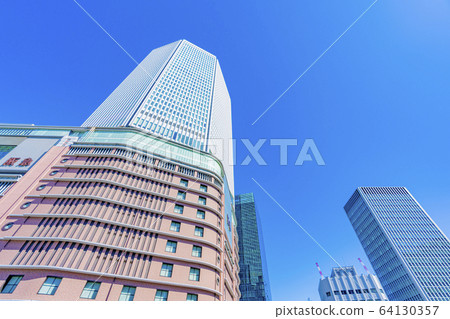 Osaka Kita cityscape, near Hankyu intersection Osaka Kita cityscape, near Hankyu intersection 64130357