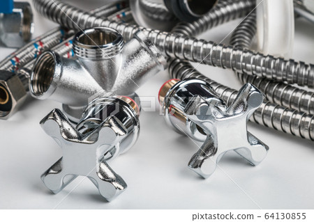 different plumbing fixtures for use in the bathroom and toilet room different plumbing fixtures for use in the bathroom and toilet room 64130855