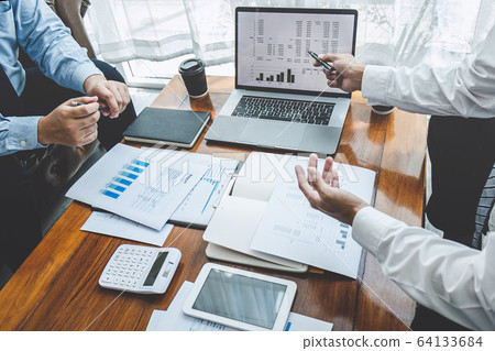 Business executive partner cooperation conference 64133684