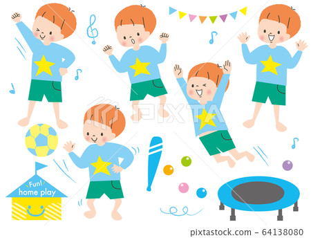 Cheerful boy Play Set Ritomic Cheerful boy Play Set Ritomic 64138080
