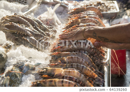 ASIA THAILAND HUA HIN NIGHT MARKET SEAFOOD ASIA THAILAND HUA HIN NIGHT MARKET SEAFOOD 64139260