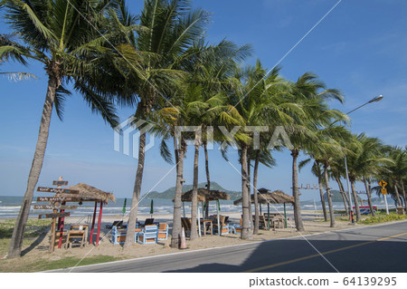 ASIA THAILAND HUA HIN DOLPHIN BAY BEACH ASIA THAILAND HUA HIN DOLPHIN BAY BEACH 64139295
